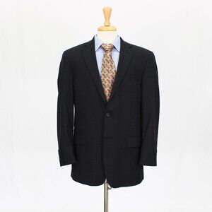 Hart Schaffner Marx Union Made USA 42R Gray Sport Coat Blazer Jacket Wool V182